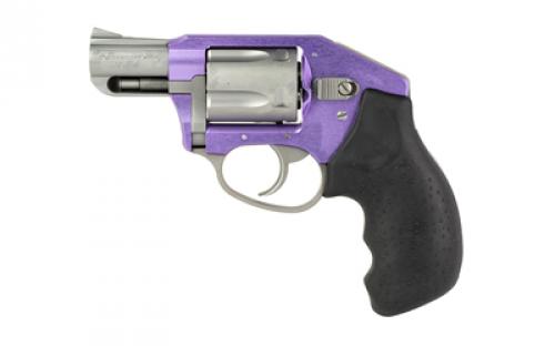 Charter Arms Lavender Lady, Revolver, 38 Special, 2" Barrel, Lavender, Silver, Rubber Grips, Fixed Sights, 5 Rounds 53854