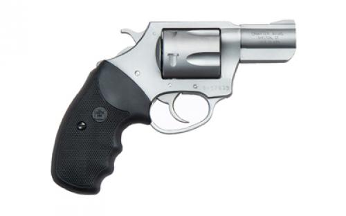 Charter Arms Pitbull, Revolver, 9MM, 2.2" Barrel, Steel, Stainless Finish, Silver, Rubber Grips, Fixed Sights, 5 Rounds 79920