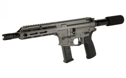 Christensen Arms CA9MM, Semi-automatic, Metal Frame Pistol, 9MM, 7.5" Carbon Fiber Barrel, Tungsten, 6.25" M-LOK Handguard, 21 Rounds, Flared Magwell, Does Not Come With Pistol Brace 801-11033-02