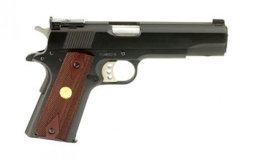 Colt's Manufacturing Gold Cup National Match, 1911, Semi-automatic, Metal Frame Pistol, Full Size, 45ACP, 5" Barrel, Steel, Blued Finish, Colt Champion Bomar Style Sights, 7 Rounds, 1 Magazine, 3-Hole Aluminum Trigger O5870A1