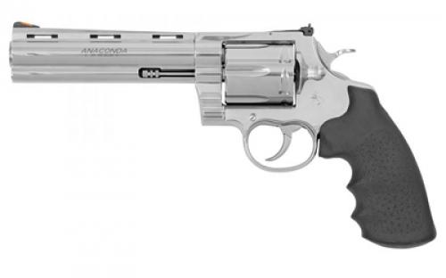 Colt's Manufacturing Anaconda, Revolver, 44 Magnum, 4.25" Barrel, Semi-Bright Stainless Finish, Hogue Grip, 6 Rounds ANACONDA-SP4RTS