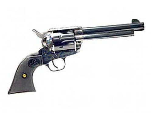 Colt's Manufacturing Single Action Army, Revolver, 45LC, 5.5" Barrel, Steel, Color Case Hardened Finish, Blued Barrel & Cylinder, Black Composite Eagle Grips, Fixed Sights, 6 Rounds P1850