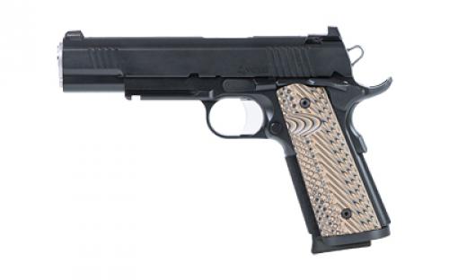 Dan Wesson Specialist, 1911, Semi-automatic, Metal Frame Pistol, Full Size, 10MM, 5 Barrel, Stainless Steel, Matte Duty Finish, Black, G10 Grips, Night Sights, Ambi Thumb Safety, 8 Rounds, 2 Magazines 01814
