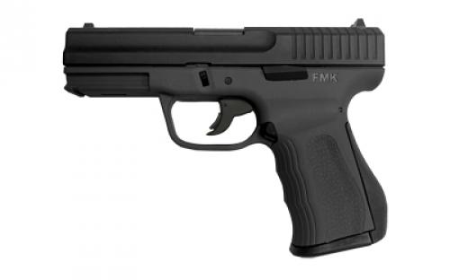 FMK Firearms 9C1G2, Double Action Only, Semi-automatic, Polymer Frame Pistol, 9MM, 3.87 Barrel, Matte Finish, Black, Mag Out Safety, 10 Rounds, 1 Magazine FMKG9C1G2BSSCM
