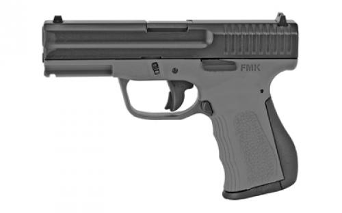 FMK Firearms 9C1 Gen 2, Striker Fired, Semi-automatic, Polymer Framed Pistol, Compact, 9MM, 4 Barrel, Matte Finish, Urban Grey, Fixed Sights, 14 Rounds, 2 Magazines, Loaded Chamber Indicator, Fast Action Trigger FMKG9C1G2P