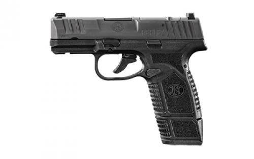 FN America Reflex MRD, Semi-automatic Pistol, Polymer Frame, Internal Hammer Fired, Single Action Only, Micro Compact, 9MM, 3.3 Cold Hammer Forged Barrel, PVD Finish, Black, Optics Ready, Non-Manual Safety, Tritium Front Sight, 2 Dot Rear Sight, 2 Magazines, (1) 15 Round, (1) 11 Round 66-101410