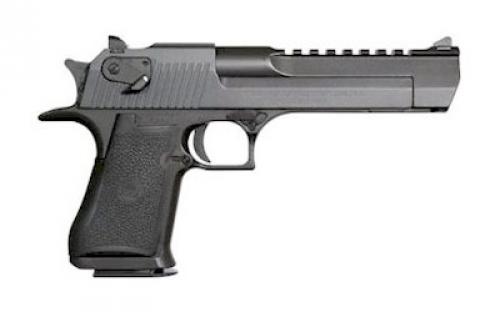 Magnum Research MK19 Desert Eagle 44, Semi-automatic Pistol, 44 Magnum, 6" Barrel, Steel Frame, Black Finish, Plastic Grips, 7Rd, 1 Magazine, Made in Israel DE44W