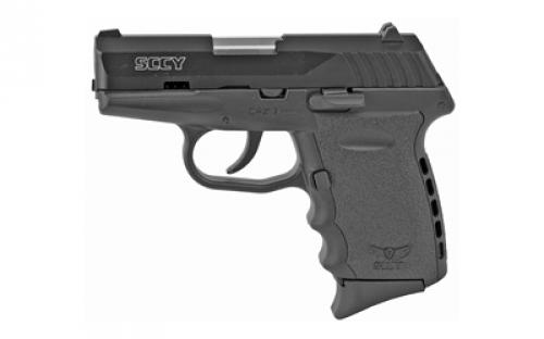 SCCY CPX-2, Compact, 9MM, 3.1" Barrel, Polymer Frame, Black Finish, 10Rd, 3 Dot Sights, 2 Magazines CPX-2 CB