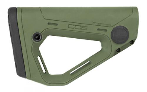 Hera USA HRS CCS, Adjustable Buttstock, Fits AR-15, OD Green 12-35