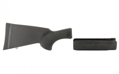Hogue Stock Over Molded, Fits Remington 870, 12" Length Of Pull, Black 08732