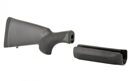 Hogue Stock Over Molded, Fits Remington 870, 12" Length Of Pull, Black 08732