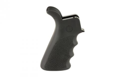Hogue Beavertail Grip, AR-15/M16, Rubber, Finger Grooves, Black 15020