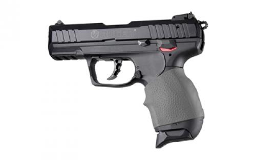 Hogue HandAll Jr Grip, Small Size Sleeve, Fits Most Compact 22, 25, 32, 380 Caliber Pistols, Slate Gray 18002