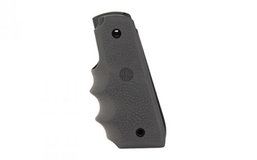 Hogue OverMolded, Rubber Grip Panels, Finger Grooves, Slate Gray, Fits Ruger 22/45 79082