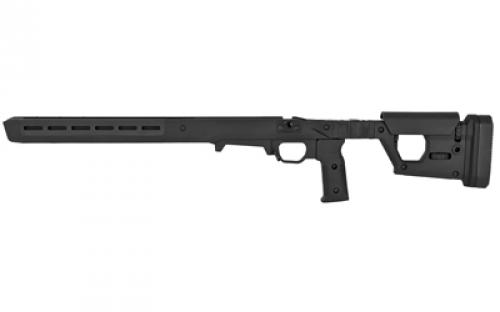 Magpul Industries Pro 700L Chassis, Fits Remington 700 Long Action, Fits Most Long Action AICS Pattern Magazines, Fully Adjustable/Ambidextrous, Push Button Folding, Billet Aluminum/Magpul Polymer Material, Black MAG1002-BLK