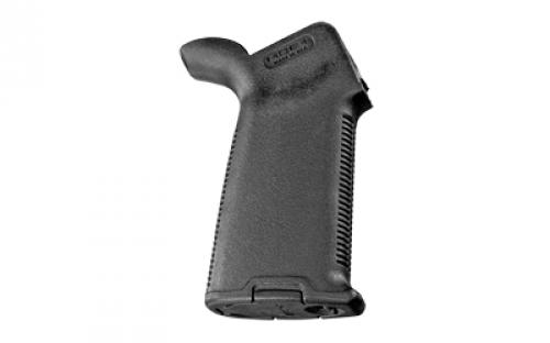 Magpul Industries MOE+ Grip, Fits AR Rifles, with Storage Compartment, Black MAG416-BLK