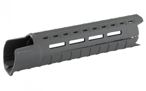 Magpul Industries MOE Slim Line Handguard, Fits AR-15, Mid Length, Polymer Construction, Features M-LOK Slots, Gray MAG551-GRY