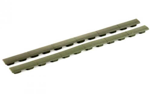 Magpul Industries M-LOK Rail Cover Type 1, Fits M-LOK Compatible Systems, 9.5 Length Covers 6 M-LOK Slots, Can Be Cut, OD Green MAG602-ODG