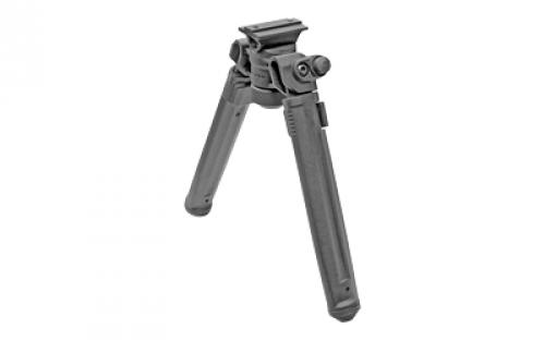 Magpul Industries Bipod, Hard Anodized 6061 T-6 Aluminum, Fits A.R.M.S And 17S Style Rails, 6.3"-10.3" Length, Weight 11oz, Black MAG951-BLK