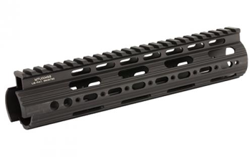 Leapers, Inc. - UTG Rail System, 9", for AR Rifles, Mid Length, Super Slim Free Float Handguard, Black Finish MTU004SS