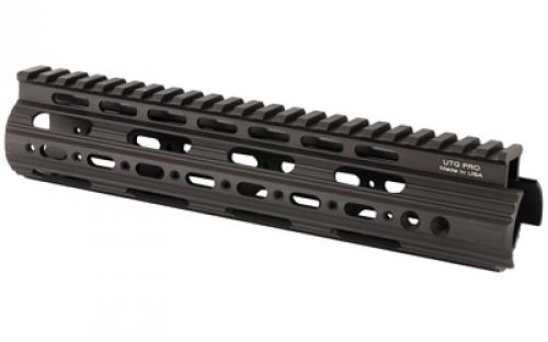 Leapers, Inc. - UTG Rail System, 9", for AR Rifles, Mid Length, Super Slim Free Float Handguard, Black Finish MTU004SS