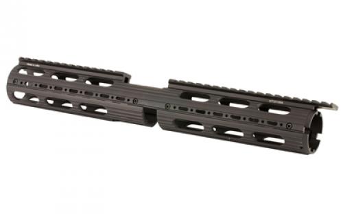 Leapers, Inc. - UTG Handguard, Fits AR Rifles, 15" Super Slim Drop-in, Black, Includes two 2-Slot and two 4-Slot rail sections MTU015SS