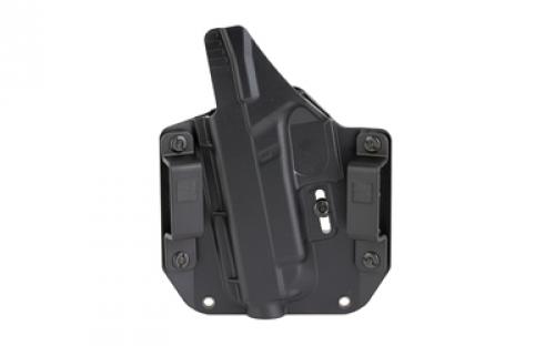 Bravo Concealment BCA, OWB Concealment Holster, 1.5" Belt Loops, For Glock 48/48 MOS, Right Hand, Black, Polymer BC10-1029