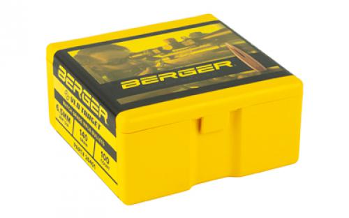 Berger Bullets VLD Target, .264 Diameter, 6.5MM, 140 Grain, Boat Tail Hollow Point, 100 Count 26401