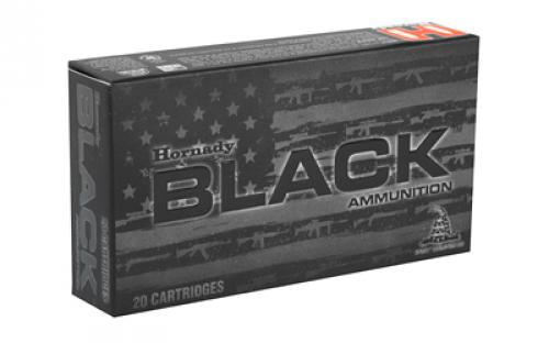 Hornady BLACK, 223 Rem, 75 Grain, Boat Tail Hollow Point, 20 Round Box 80267