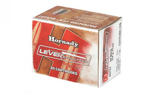 Hornady LeverEvolution, 44MAG, 225 Grain, FlexTip, 20 Round Box 92782