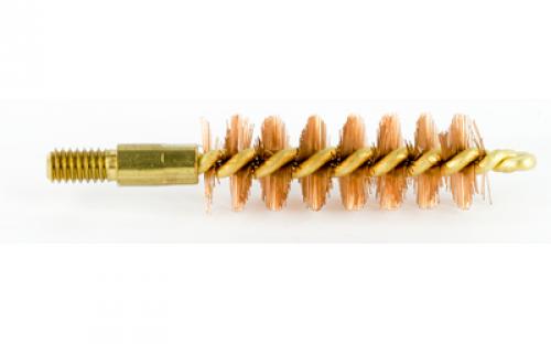 Pro-Shot Products Bronze Pistol Brush, #8-36 Thread,  For 10MM/40 Caliber, Clam Pack 10P