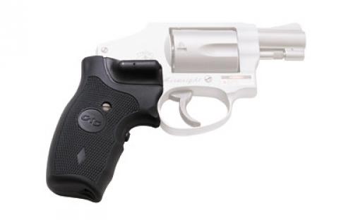 Crimson Trace Corporation Hi-Brite LaserGrip, Fits S&W J Round Butt, RubberWraparound LG-305