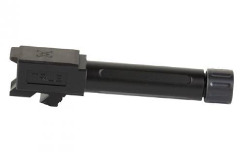 True Precision Threaded Barrel, 9MM, For Glock 26, Black Nitride Finish, Includes Thread Protector TP-G26B-XTBL