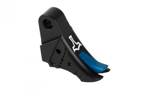Glockmeister TYR, Trigger, Black Shoe/Blue Safety, For Glock Gen 5 TYRG5BLBLUS