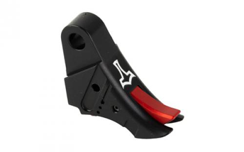 Glockmeister TYR, Trigger, Black Shoe/Red Safety, For Glock Gen 5 TYRG5BLREDS