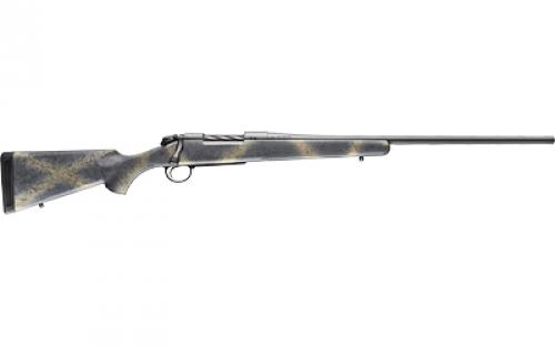 Bergara B-14 Wilderness Series, Ridge, Bolt Action Rifle, 6.5 PRC, 24" Barrel, Fluted Bolt, Cerakote Finish, Sniper Gray, American Style Synthetic Stock w/ Soft Touch Finish, Right Hand, Hinged Floor Plate, 2 Rounds B14SM112