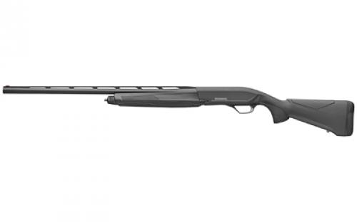 Browning Maxus II Stalker, Semi-automatic, 12 Gauge, 3" Chamber, 26" Vent Rib Barrel, Matte Finish, Black, Synthetic Stock, Right Hand, Includes 3 Choke Tubes - Improved Cylinder, Modified & Full Invector, 4 Rounds 011700305