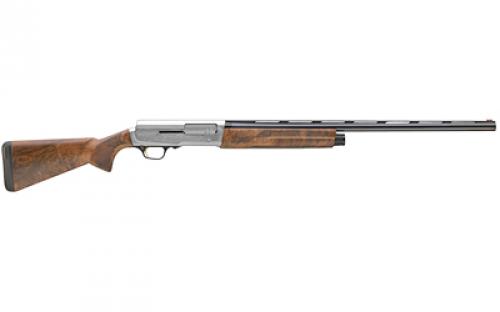 Browning A5 Ultimate, Semi-automatic Shotgun, 12 Gauge, 3" Chamber, 28" Barrel, Silver Receiver, Walnut Stock, Includes 3 Choke Tubes - Improved Cylinder, Modified & Full Invector, Right Hand, 4 Rounds 0118203004