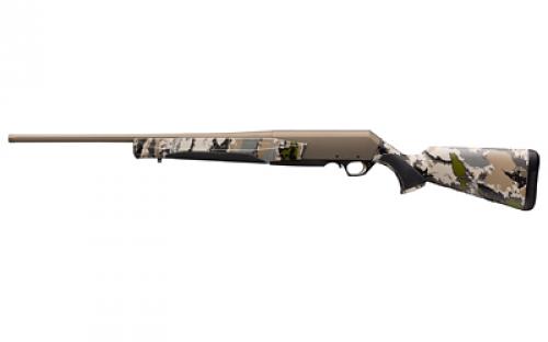 Browning BAR MK3 Speed, Hunting Rifle, Semi-automatic, 243 Winchester, 22" Barrel, Fluted Barrel, Smoked Bronze, OVIX Camo Stock, 4 Rounds, Right Hand 031072211