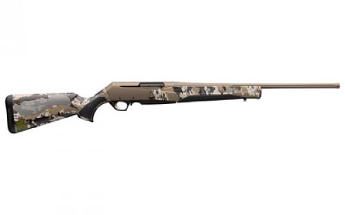 Browning BAR MK3 Speed, Hunting Rifle, Semi-automatic, 243 Winchester, 22" Barrel, Fluted Barrel, Smoked Bronze, OVIX Camo Stock, 4 Rounds, Right Hand 031072211