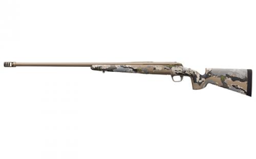Browning X-Bolt Hell's Canyon McMillan Long Range, Bolt Action Rifle, 6.5 Creedmoor, 26 Fluted Barrel, Recoil Hawg Muzzle Brake, Cerakote Finish, Smoked Bronze, OVIX Camouflage, McMillan Game Scout Stock, 20MOA Picatinny Rail, 3 Rounds 035556229