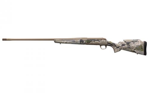 Browning X-Bolt Speed Long Range, Hunting Rifle, Bolt Action, 7MM Remington, 26 Fluted Barrel, Threaded 5/8x24, Cerakote Finish, Smoked Bronze, OVIX Camo Stock, 3 Rounds, Right Hand 035557227