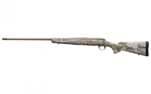 Browning X-Bolt Speed, Hunting Rifle, Bolt Action, 308 Winchester, 22 Fluted Barrel, Threaded M13X.75, Cerakote Finish, Smoked Bronze, OVIX Camo Stock, 4 Rounds, Right Hand 035558218