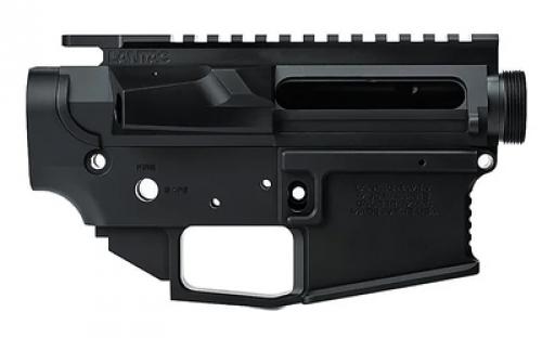 LanTac USA LLC Raven AR-15 Billet Builder Set, Anodized Finish, Black, Includes Upper/Lower Receiver and 10.5" Spada M-LOK Rail with Mounting Hardware 01-RV-BSET-10-RAVEN