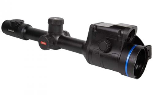 Pulsar Thermion 2 LRF XG50, Thermal Imaging Riflescope, 3-24X Magnification, 30mm Main Tube, Multiple Reticles, Built in Rangefinder, Matte Finish, Black PL76554