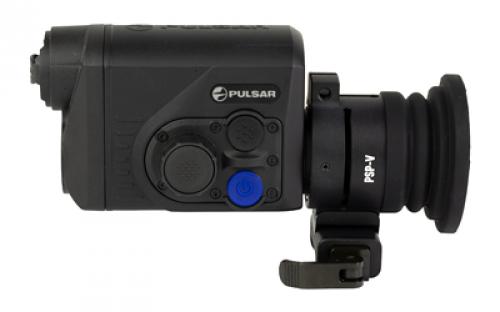 Pulsar Pulsar Thermal Imaging Front Attachment Proton FXQ Kit, Thermal Optic, 1X, Matte Finish, Black PL76653K