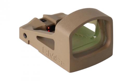 Shield Sights RMS2, Glass Edition, Red Dot Sight, Non Magnified, Fits RMS Footprint, 4 MOA, Flat Dark Earth RMS2-4MOA-GLASS-FDE