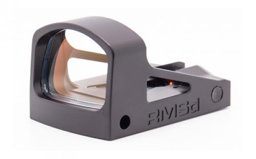 Shield Sights Reflex Mini Sight 2.0, Glass Edition, Red Dot Sight, Non Magnified, Fits RMS Footprint, 4MOA Dot, Black RMS2-4MOA-GLASS
