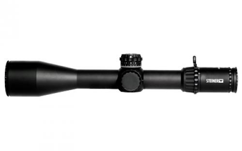 Steiner  T6Xi, Rifle Scope, 5-30X, 56mm Objective, 34mm Tube Diameter, MSR2 Reticle, 1/4 MOA, First Focal Plane, Matte Finish, Black 5124