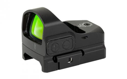 Truglo TRU-TEC, Reflex, 23x17mm, 3 MOA Red Dot, Black, Compatible with Optic Ready Pistols, Includes Dovetail Mount For Glock TG-TG8100B1